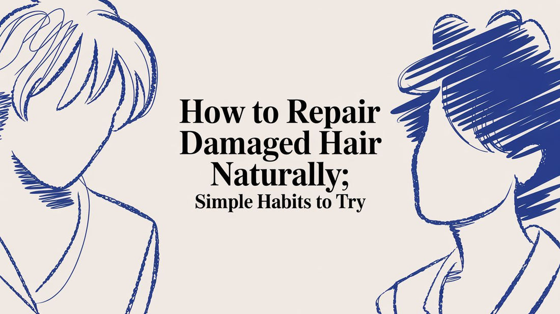 How to Repair Damaged Hair Naturally: Simple Habits to Try